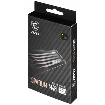 ⁦MSI SSD 1TB SPATIUM M480 Pro 7000/7400 PCIe 4.0 NVMe M.2 2280 5Y⁩ – תמונה ⁦6⁩