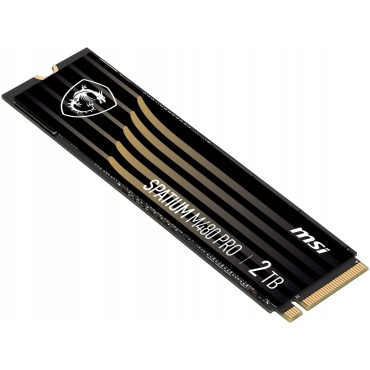 ⁦MSI SSD 2TB SPATIUM M480 Pro 7000/7400 PCIe 4.0 NVMe M.2 2280 5Y⁩ – תמונה ⁦4⁩