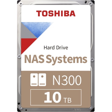 ⁦TOSHIBA N300 10TB NAS HDD/(256MB-7200RPM)⁩ – תמונה ⁦2⁩