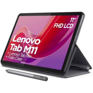 ⁦Lenovo Tab M11 11" WUXGA LTE/8GB/128G/Folio Case Lenovo®Pen/1Y⁩ – תמונה ⁦2⁩
