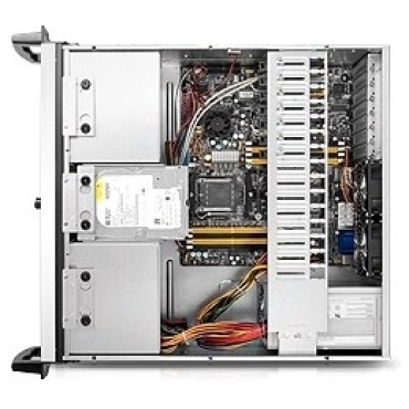 ⁦CASE CHENBRO Rackmount 4U 3*5.25 17.5" Compact Industrial Server Chassis⁩ – תמונה ⁦3⁩