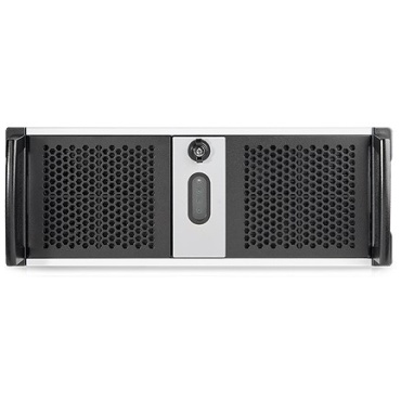 ⁦CASE CHENBRO Rackmount 4U 3*5.25 17.5" Compact Industrial Server Chassis⁩ – תמונה ⁦2⁩