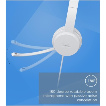 ⁦Lenovo 110 Stereo USB-headset⁩ – תמונה ⁦3⁩
