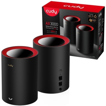 ⁦MESH SYSTEM AX3000 2.5G h Wi-Fi 6 M3000 Cudy (2 pack)⁩ – תמונה ⁦8⁩