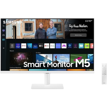 ⁦SAMSUNG 32" SMART/WHITE/FLAT/HDMIx2USBx2⁩ – תמונה ⁦6⁩