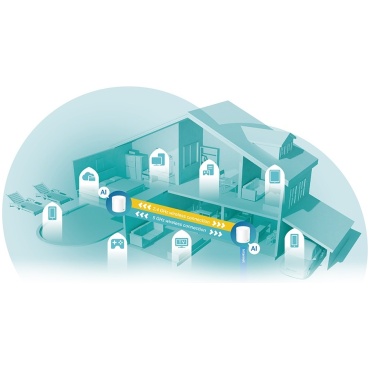 ⁦MESH SYSTEM Deco X60 AX5400 Wi-Fi 6 2 PACK TP-LINK⁩ – תמונה ⁦7⁩