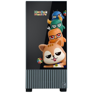 ⁦CASE ZALMAN ATX MID-TOWER Z10 DS Black⁩ – תמונה ⁦5⁩