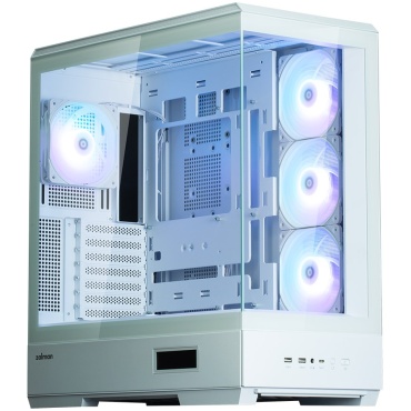⁦CASE ZALMAN ATX MID-TOWER P50 DS White⁩ – תמונה ⁦6⁩