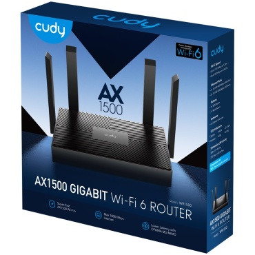⁦ROUTER AX1500 Dual Band Wi-Fi 6 Cudy⁩ – תמונה ⁦5⁩