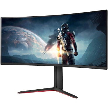 ⁦LG 34" CURVED/WQHD/160HZ/1MS/HDMIx2⁩ – תמונה ⁦6⁩