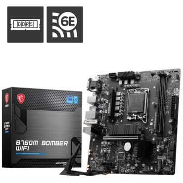 ⁦MSI PRO B760M BOMBER WIFI DDR5⁩ – תמונה ⁦6⁩