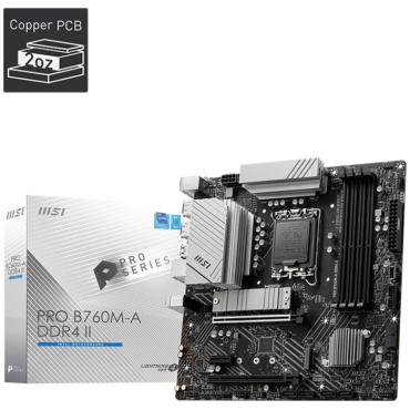 ⁦MSI PRO B760M-A II DDR4⁩ – תמונה ⁦6⁩