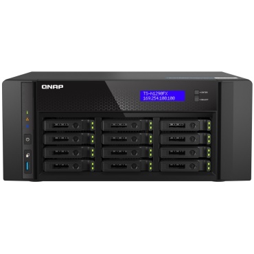 ⁦QNAP NAS 12-BAY U.23 NVME All flash ZFS 25GbE⁩ – תמונה ⁦2⁩