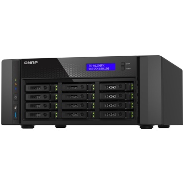 ⁦QNAP NAS 12-BAY U.23 NVME All flash ZFS 25GbE⁩ – תמונה ⁦7⁩