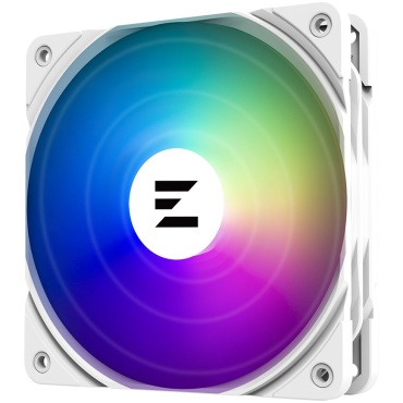 ⁦ZALMAN ZM-AF120 ARGB WHITE LED  מאורר נוסף למארז⁩ – תמונה ⁦6⁩