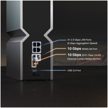 ⁦ROUTER Archer BE800 Wi-Fi 7 TP-LINK⁩ – תמונה ⁦6⁩