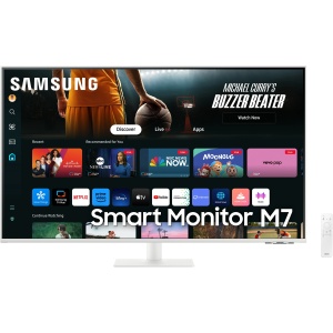 SAMSUNG 43" WHITE/4K/SMART/S43DM703UM/TYPE C+HDMI/Speakers