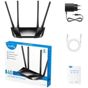 ⁦ROUTER 4G LTE 300Mbps Wireless N Cudy⁩ – תמונה ⁦3⁩
