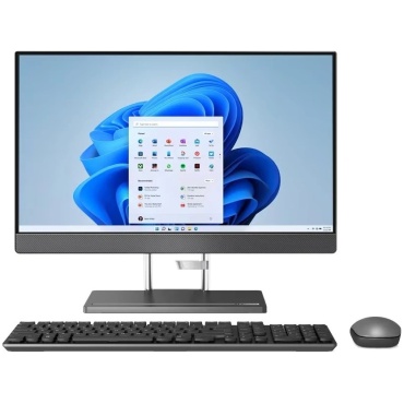 ⁦Lenovo AIO 5 24" TOUCH/I7-13700H/Intel® ArcTM A370M 4GB/1TB/16GB/3YR/GREY/ WIN11H⁩ – תמונה ⁦3⁩