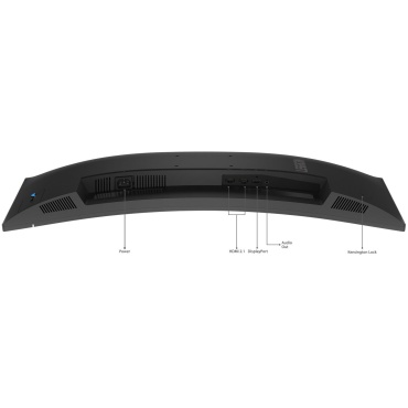 ⁦Lenovo R32qc-30 32"/2K/0.5ms/180Hz/HDMIx2/DP⁩ – תמונה ⁦7⁩