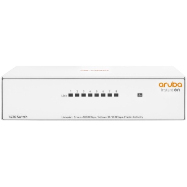 ⁦SWITCH 8-PORT Instant IOn 1430 8G Aruba⁩ – תמונה ⁦2⁩