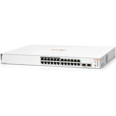 ⁦SWITCH 24-PORT Instant IOn 1830 24G 2SFP 195W 12XPoE JL813A Aruba⁩ – תמונה ⁦3⁩
