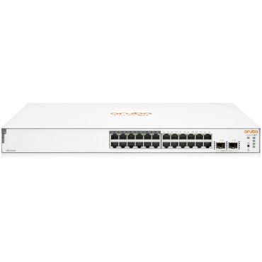 ⁦SWITCH 24-PORT Instant IOn 1830 24G 2SFP 195W 12XPoE JL813A Aruba⁩ – תמונה ⁦2⁩
