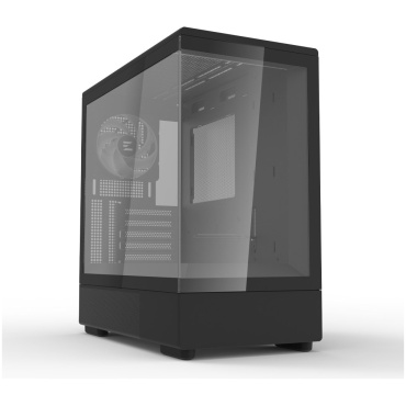 ⁦CASE ZALMAN MICRO ATX MINI-TOWER P10 BLACK⁩ – תמונה ⁦8⁩
