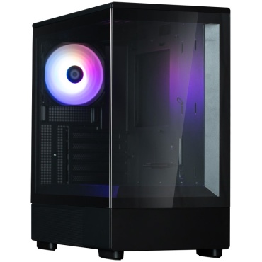 ⁦CASE ZALMAN MICRO ATX MINI-TOWER P10 BLACK⁩ – תמונה ⁦2⁩