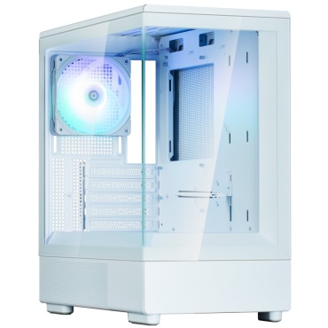 ⁦CASE ZALMAN MICRO ATX MINI-TOWER P10 WHITE⁩ – תמונה ⁦2⁩