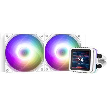 ⁦ZALMAN ALPHA 2 DS A24 White LIQUID COOLER 240 MM⁩ – תמונה ⁦2⁩