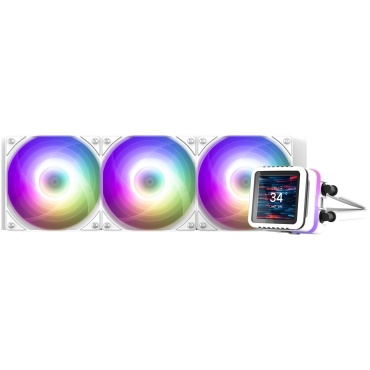 ⁦ZALMAN ALPHA 2 DS A36 White LIQUID COOLER 360 MM⁩ – תמונה ⁦2⁩