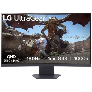 LG 32" UltraGear 2K CURVED /1000R/1MS/180Hz/VA/DP/HDMI