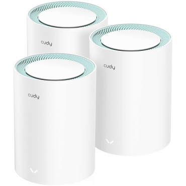 Cudy AC1200 Whole Home Mesh WiFi System M1300 (3-Pack)-IL