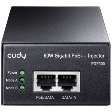 ⁦INJECTOR 60W Gigabit PoE/PoE+ Injector POE300 Cudy⁩ – תמונה ⁦2⁩
