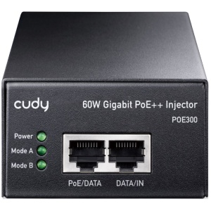 INJECTOR 60W Gigabit PoE/PoE+ Injector POE300 Cudy