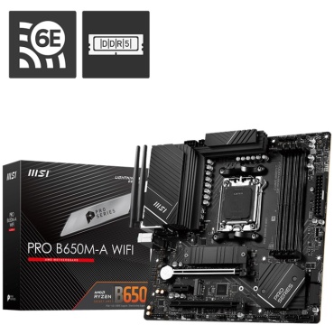 ⁦MSI PRO B650M-A WIFI⁩ – תמונה ⁦6⁩