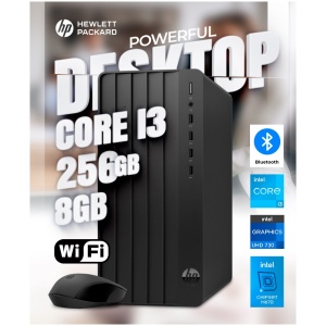 HP290 G9 MT i3-13100/8GB/256GB SSD/Intel UHD/WIFI/FD/3Y