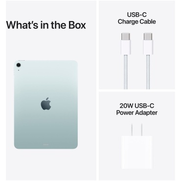 ⁦Apple 11-inch iPad Air Wi-Fi 128GB - Blue⁩ – תמונה ⁦3⁩