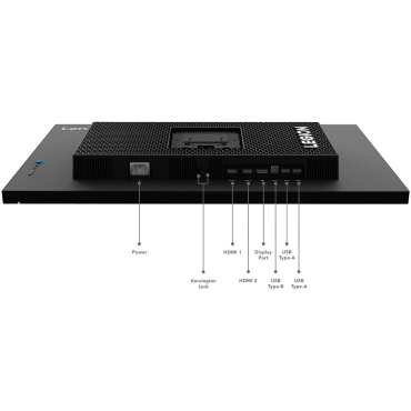 ⁦Lenovo Legion Y27qf-30 27" 2K/IPS/240Hz/Pivot+Height Adjust Stand 2xHDMI+DP+SPEAKERS⁩ – תמונה ⁦3⁩