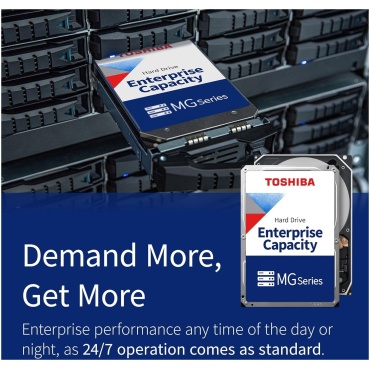 ⁦TOSHIBA MG Enterprise 10TB 3.5" HDD/5Y/(512MB-7200RPM)⁩ – תמונה ⁦3⁩