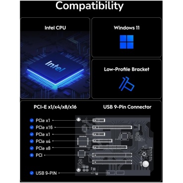 ⁦Cudy BE9300 Wi-Fi 7 PCI Express Adapter WE9300⁩ – תמונה ⁦7⁩