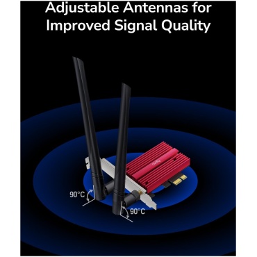 ⁦Cudy BE9300 Wi-Fi 7 PCI Express Adapter WE9300⁩ – תמונה ⁦8⁩