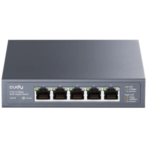 SWITCH 5-Port 2.5G Desktop Switch HS105-IL Cudy