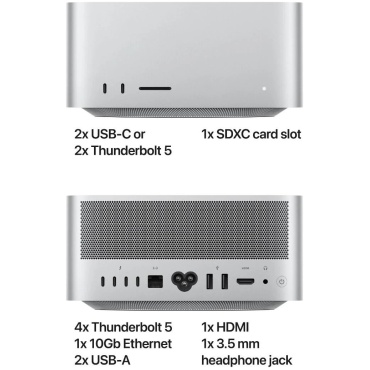 ⁦Apple Mac Studio M4 Max chip/36GB/512GB SSD⁩ – תמונה ⁦4⁩