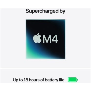 ⁦Apple MacBook Air 13 M4 /512GB SSD/16GB Midnight⁩ – תמונה ⁦7⁩