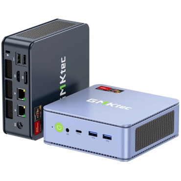 ⁦GMKtec NucBox M5 Plus AMD R7-5825U/16GB/512GB/W11Pro⁩ – תמונה ⁦4⁩