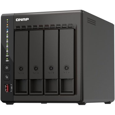 ⁦QNAP NAS TS-453E-8G 4 BAY QC 2*2.5G 2*PCIE⁩ – תמונה ⁦3⁩