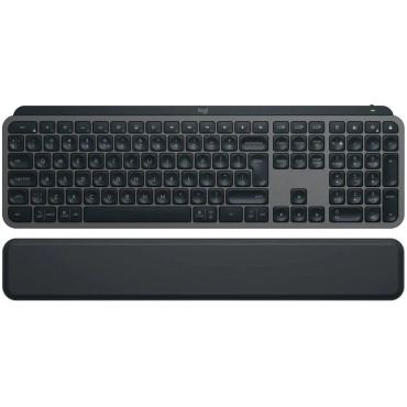⁦Logitech MX KEYS S-PLUS + PALMREST (Graphite)⁩ – תמונה ⁦2⁩
