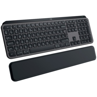 ⁦Logitech MX KEYS S-PLUS + PALMREST (Graphite)⁩ – תמונה ⁦3⁩